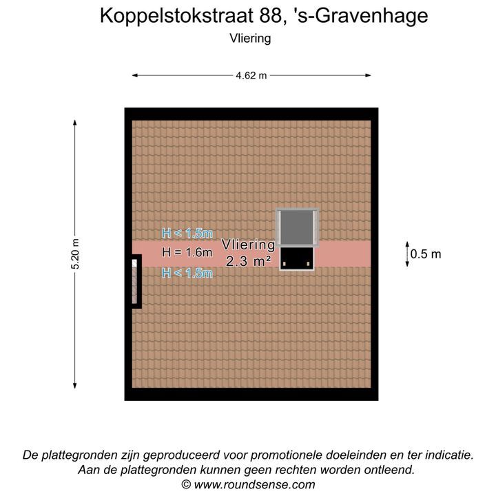 Koppelstokstraat 88, Den Haag plattegrond-44