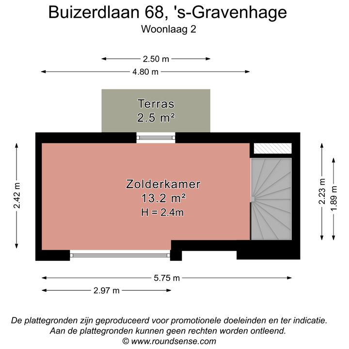 Buizerdlaan 68, Den Haag plattegrond-18