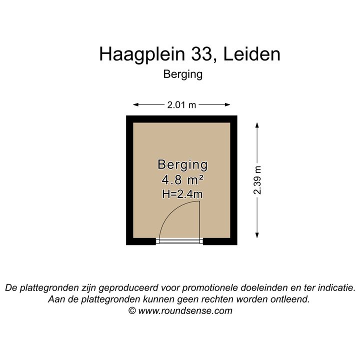 Haagplein 33, Leiden plattegrond-27