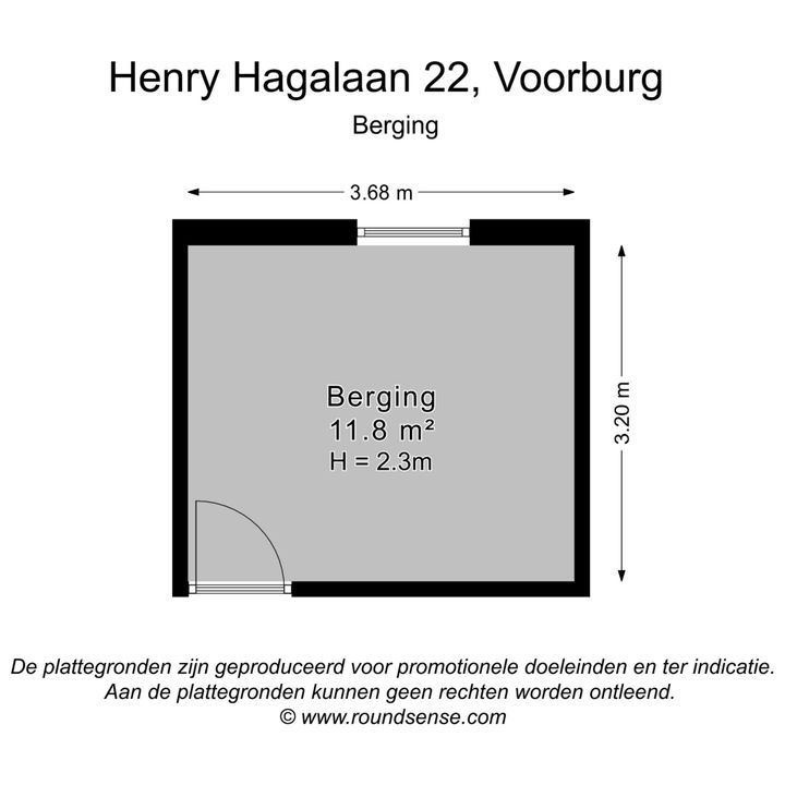 Henry Hagalaan 22, Voorburg plattegrond-26