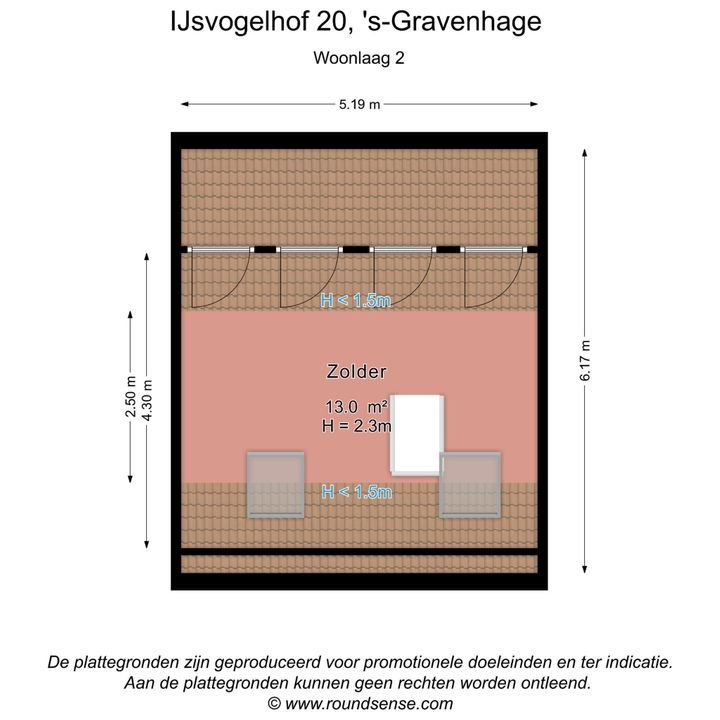 IJsvogelhof 20, Den Haag plattegrond-31