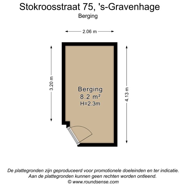 Stokroosstraat 75, Den Haag plattegrond-31