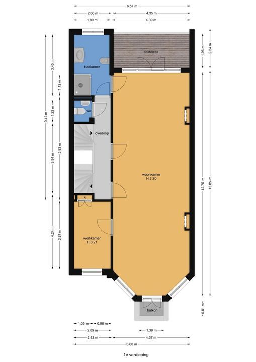 Regentesselaan 5, Den Haag plattegrond-43