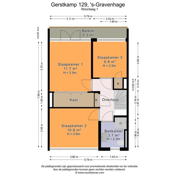 Gerstkamp 129, Den Haag plattegrond-33