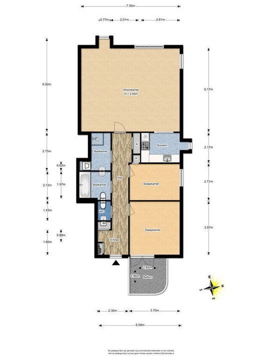 Rhijngeesterstraatweg 94 D, Oegstgeest plattegrond-33