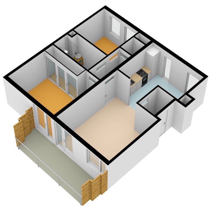 Korte Veerstraat 28, Haarlem plattegrond-42