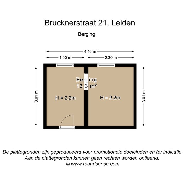Brucknerstraat 21, Leiden plattegrond-36