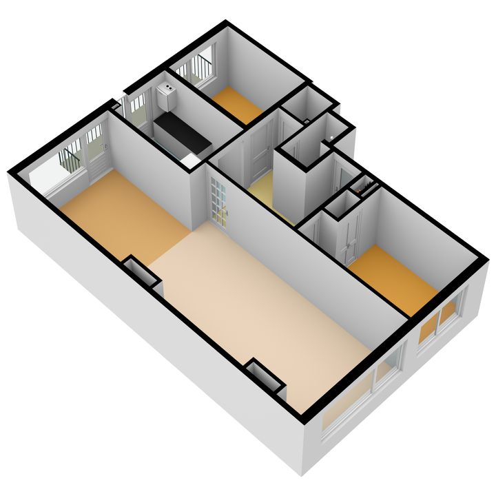 Brucknerstraat 21, Leiden plattegrond-36