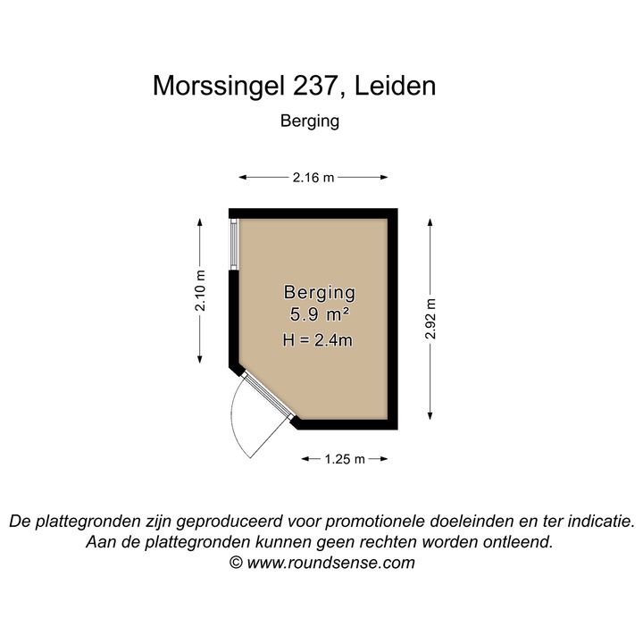 Morssingel 237, Leiden plattegrond-38