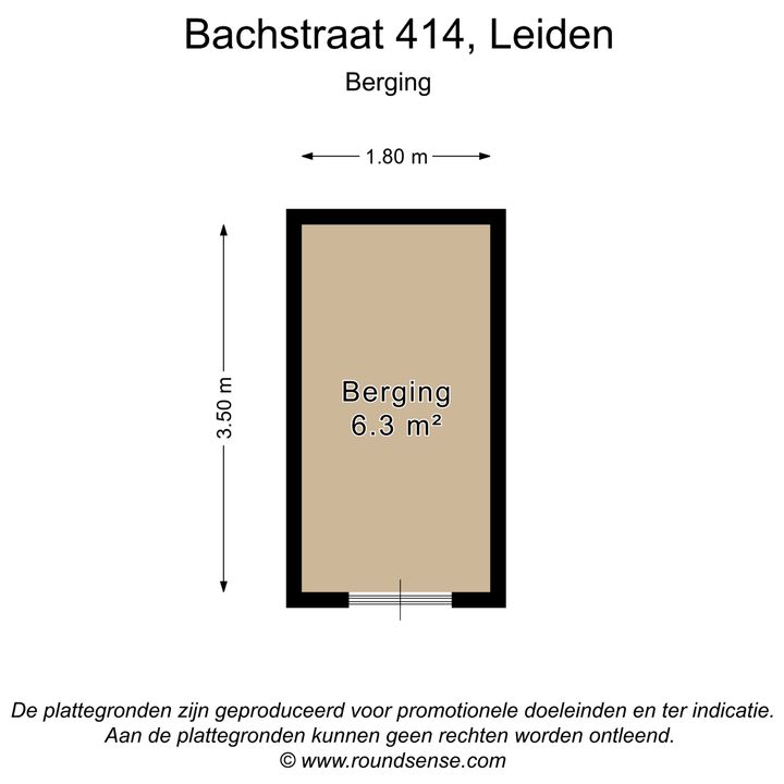 Bachstraat 414, Leiden plattegrond-20