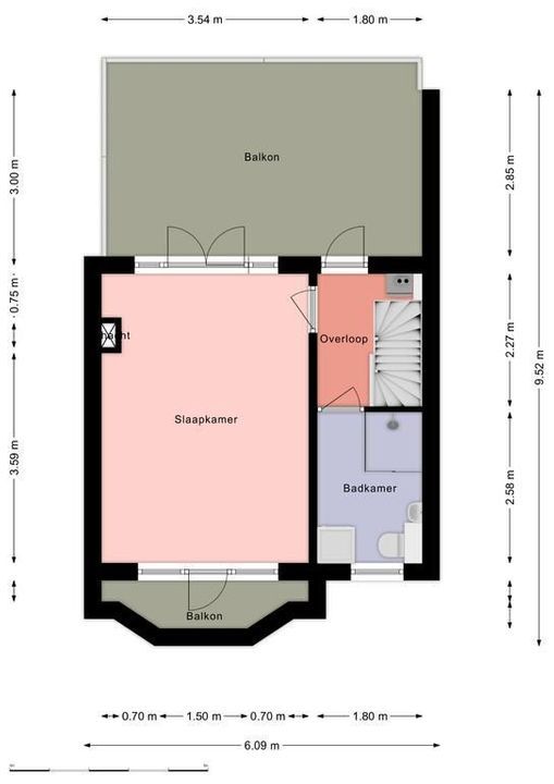 Laan van Meerdervoort 735, Den Haag plattegrond-34