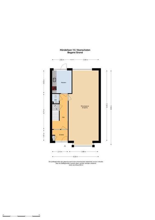 Handellaan 13, Voorschoten plattegrond-31