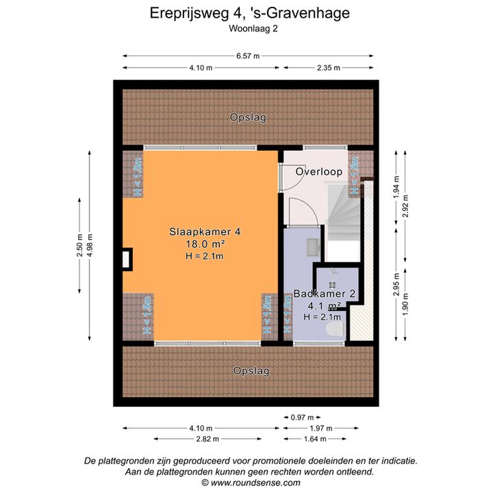 Ereprijsweg 4, Den Haag plattegrond-54