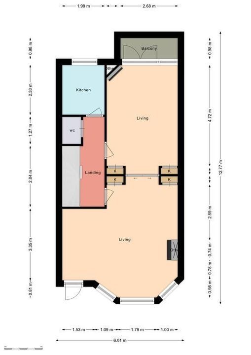 Laan van Eik en Duinen 152, Den Haag plattegrond-37