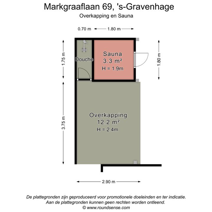 Markgraaflaan 69, Den Haag plattegrond-67