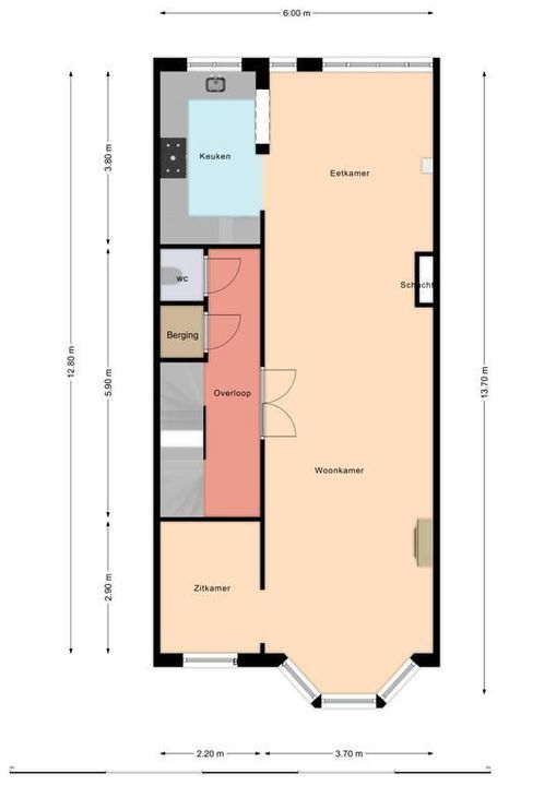 2e Antonie Heinsiusstraat 91, Den Haag plattegrond-40