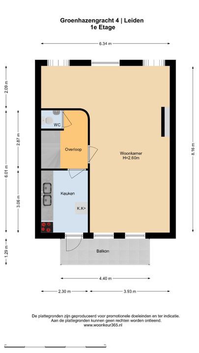 Groenhazengracht 4, Leiden plattegrond-32