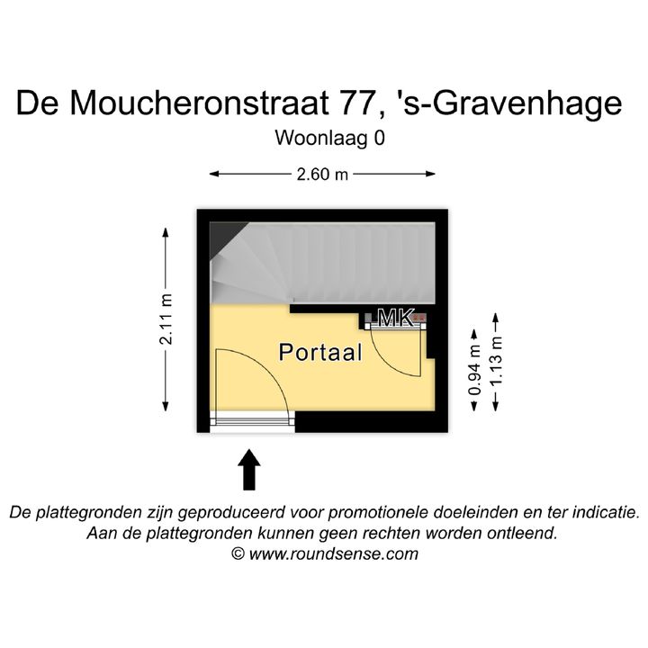 De Moucheronstraat 77, Den Haag plattegrond-47