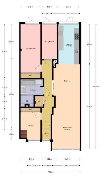 Heelsumstraat 85, Den Haag plattegrond-22