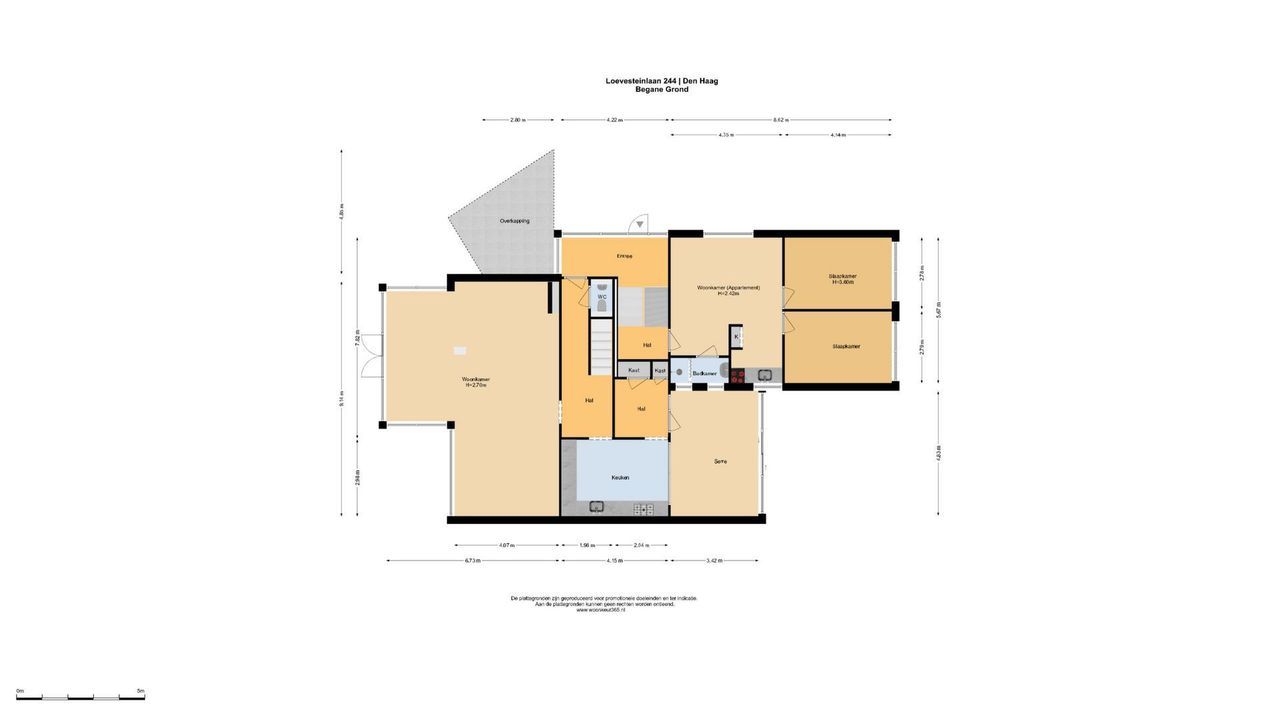 Loevesteinlaan 244, Den Haag plattegrond-69