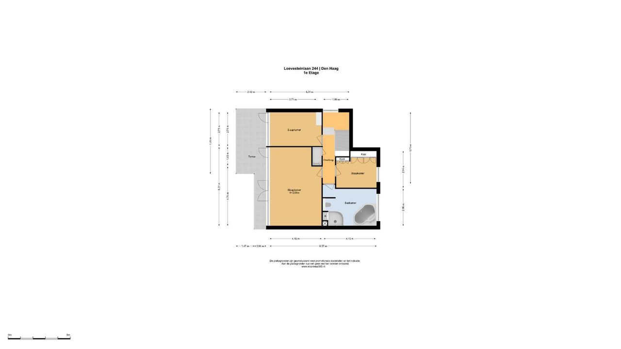 Loevesteinlaan 244, Den Haag plattegrond-69