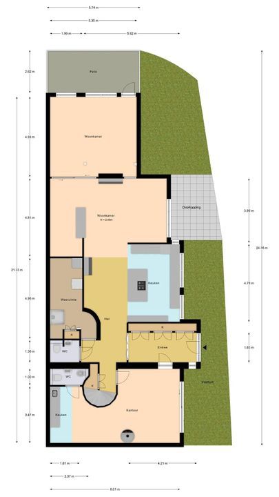 De Laat de Kanterstraat 27 A, Leiden plattegrond-38