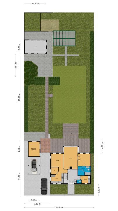 Herenweg 163, Rijnsaterwoude plattegrond-65