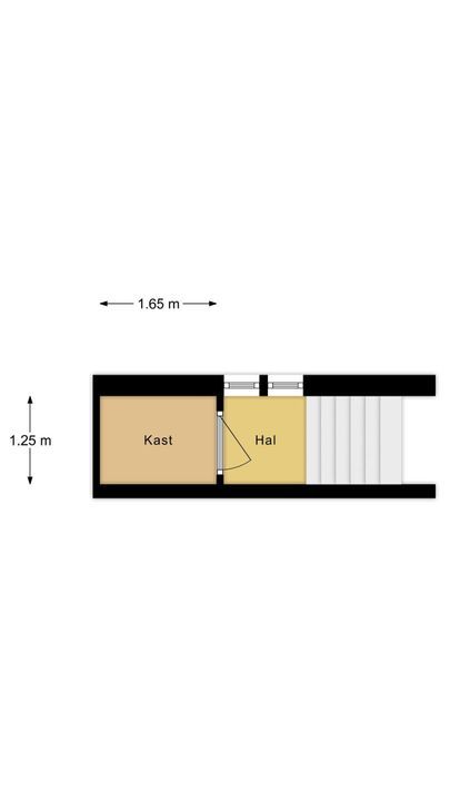 Breestraat 63 A, Leiden plattegrond-35