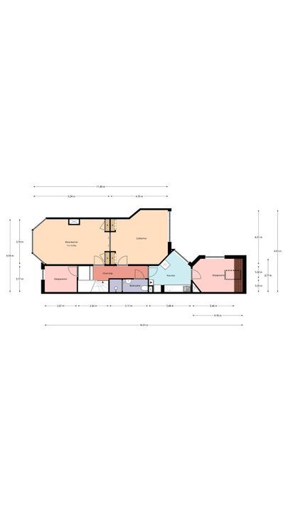 Willem van Outhoornstraat 23 B, Den Haag plattegrond-19