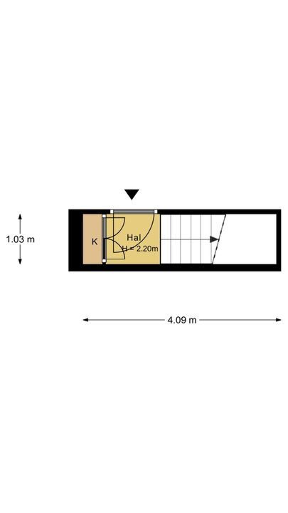 Willem van Outhoornstraat 23 B, Den Haag plattegrond-19