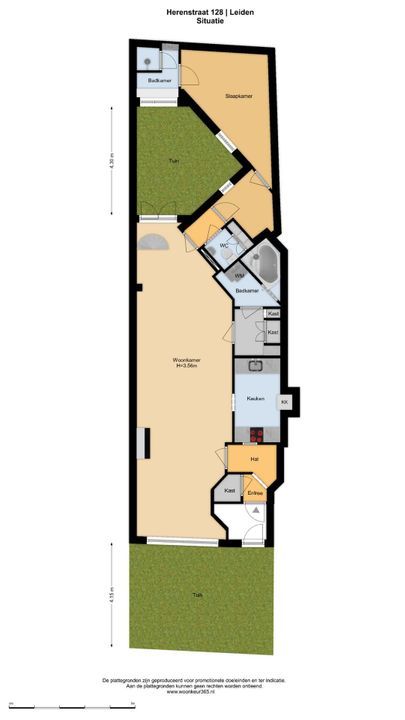 Herenstraat 128, Leiden plattegrond-32