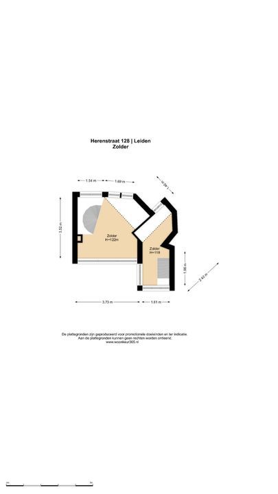 Herenstraat 128, Leiden plattegrond-32