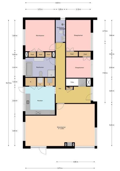 Oostmadeweg 21, Den Haag plattegrond-39