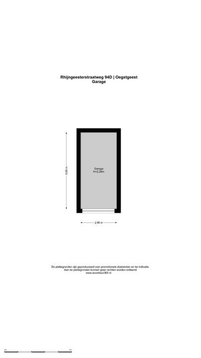 Rhijngeesterstraatweg 94 D, Oegstgeest plattegrond-39