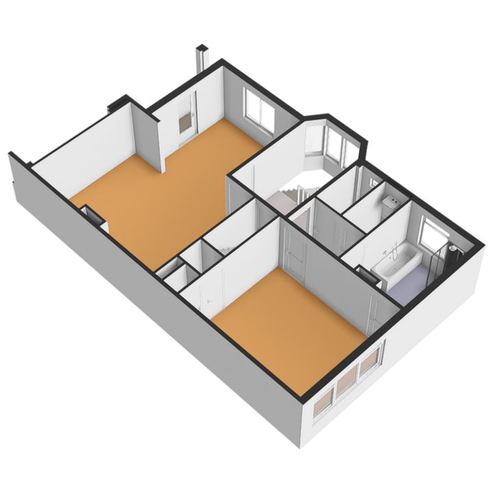 Schoutenstraat 1, Den Haag plattegrond-90