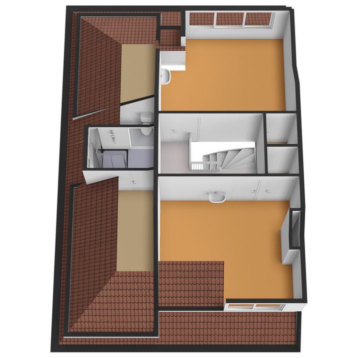 Schoutenstraat 1, Den Haag plattegrond-90