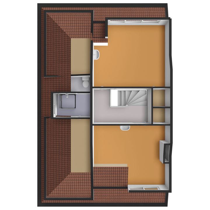 Schoutenstraat 1, Den Haag plattegrond-90