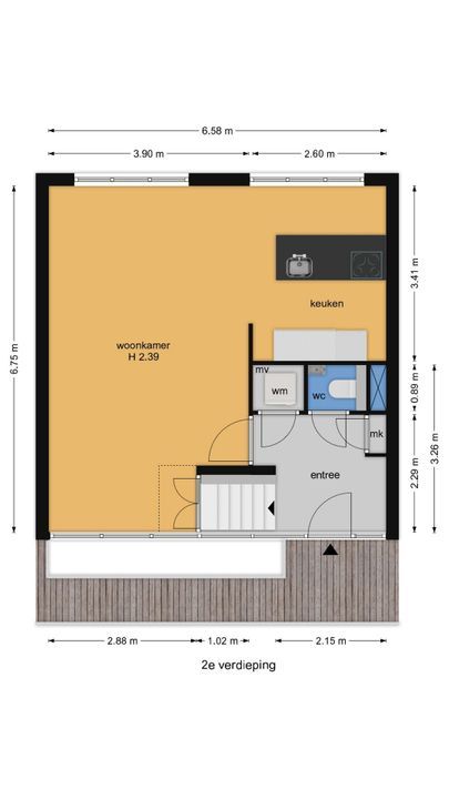 Eksterhof 41, Den Haag plattegrond-38