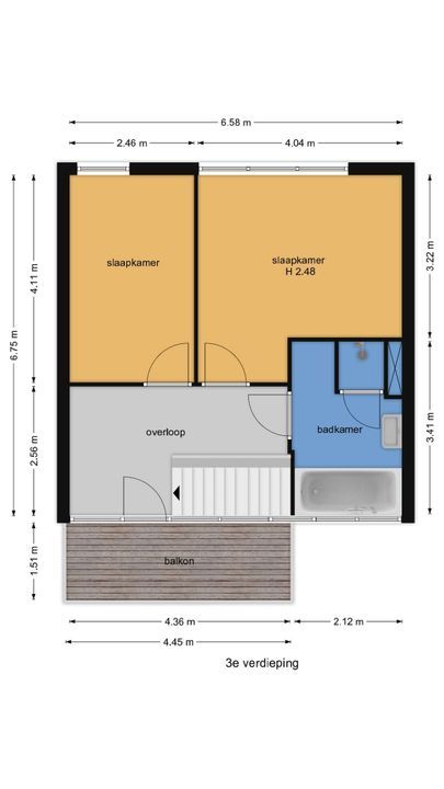 Eksterhof 41, Den Haag plattegrond-38