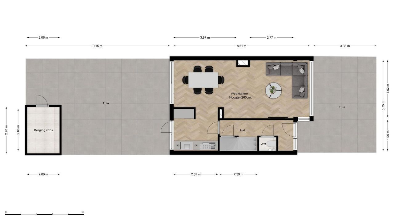 Paganinistraat 8, Leiden plattegrond-33