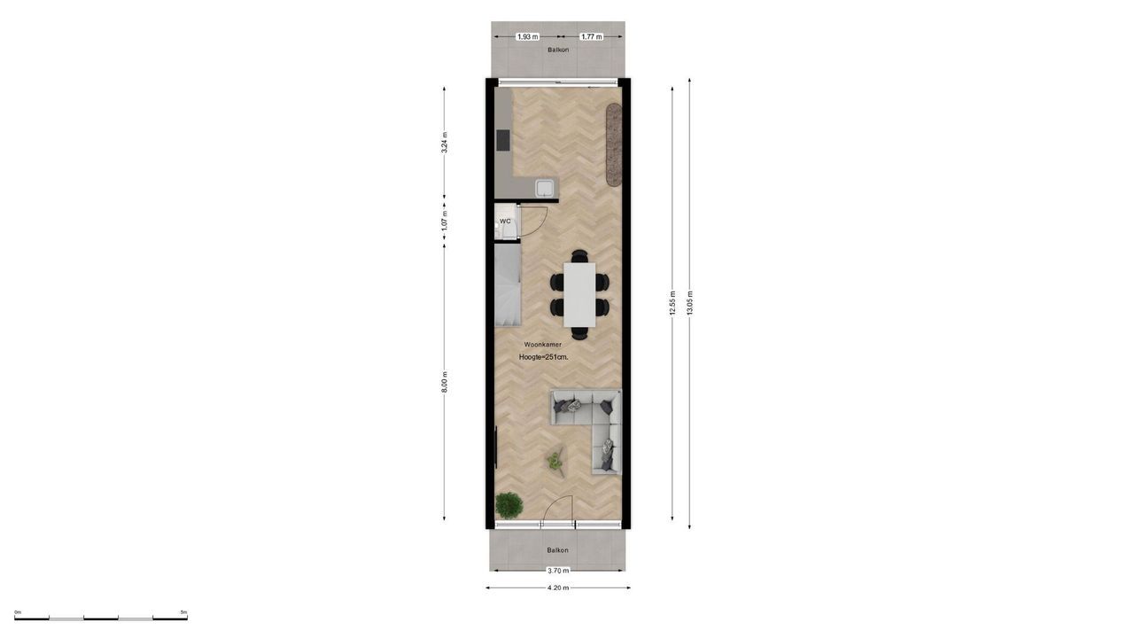 Zoeterwoudsesingel 65, Leiden plattegrond-27