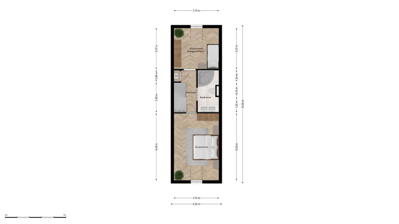 Zoeterwoudsesingel 65, Leiden plattegrond-27