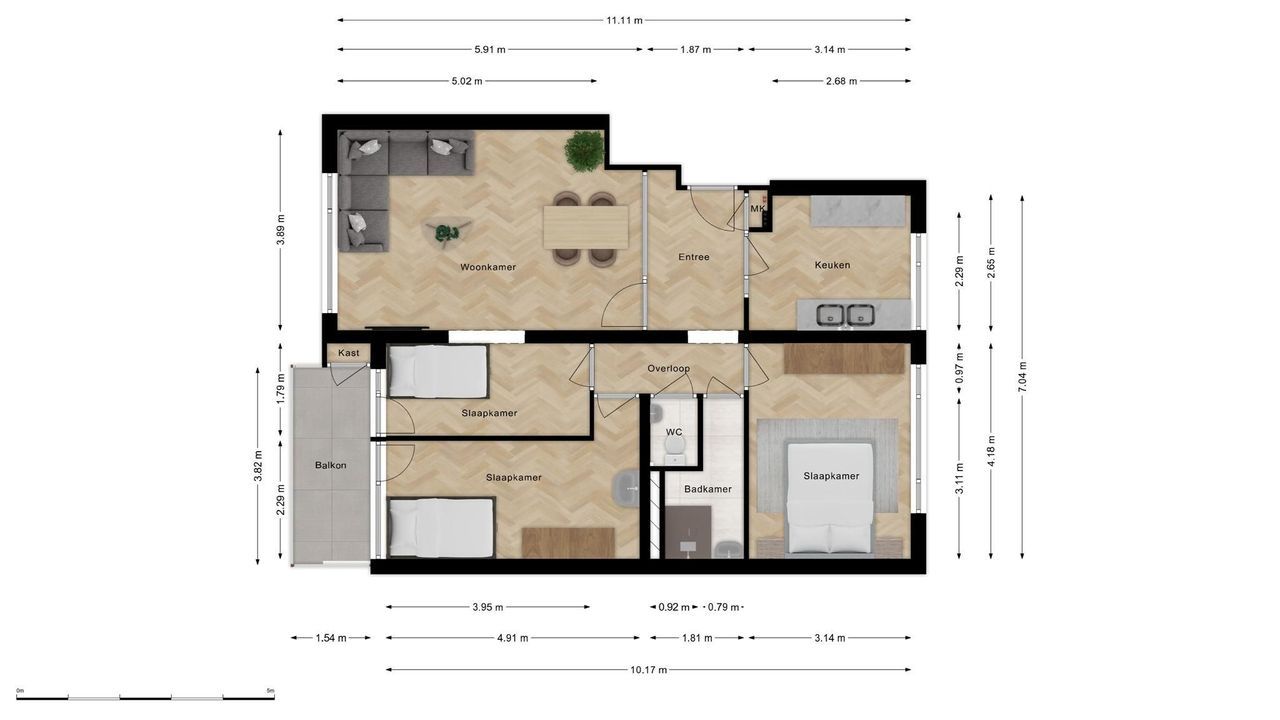 Wagnerplein 100, Leiden plattegrond-40