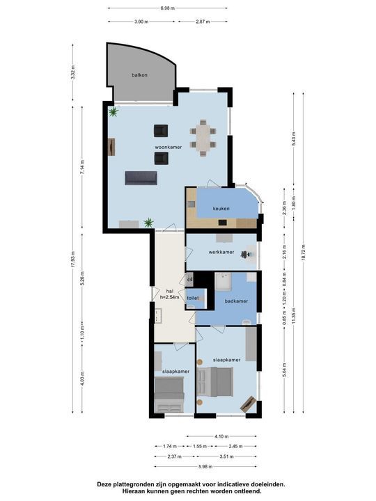 Spinozalaan 1 E II, Voorburg plattegrond-41