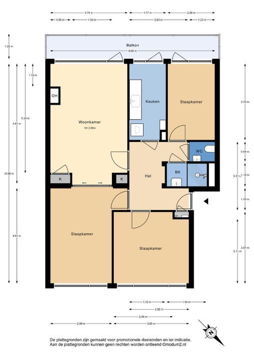 Saffierhorst 212, Den Haag plattegrond-28