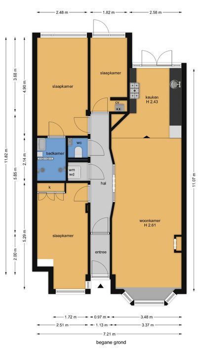 Mient 320, Den Haag plattegrond-29