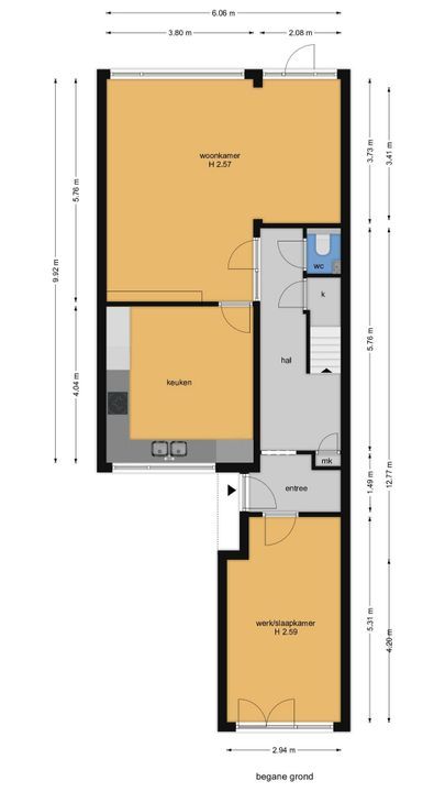 Steurendaal 17, Den Haag plattegrond-44