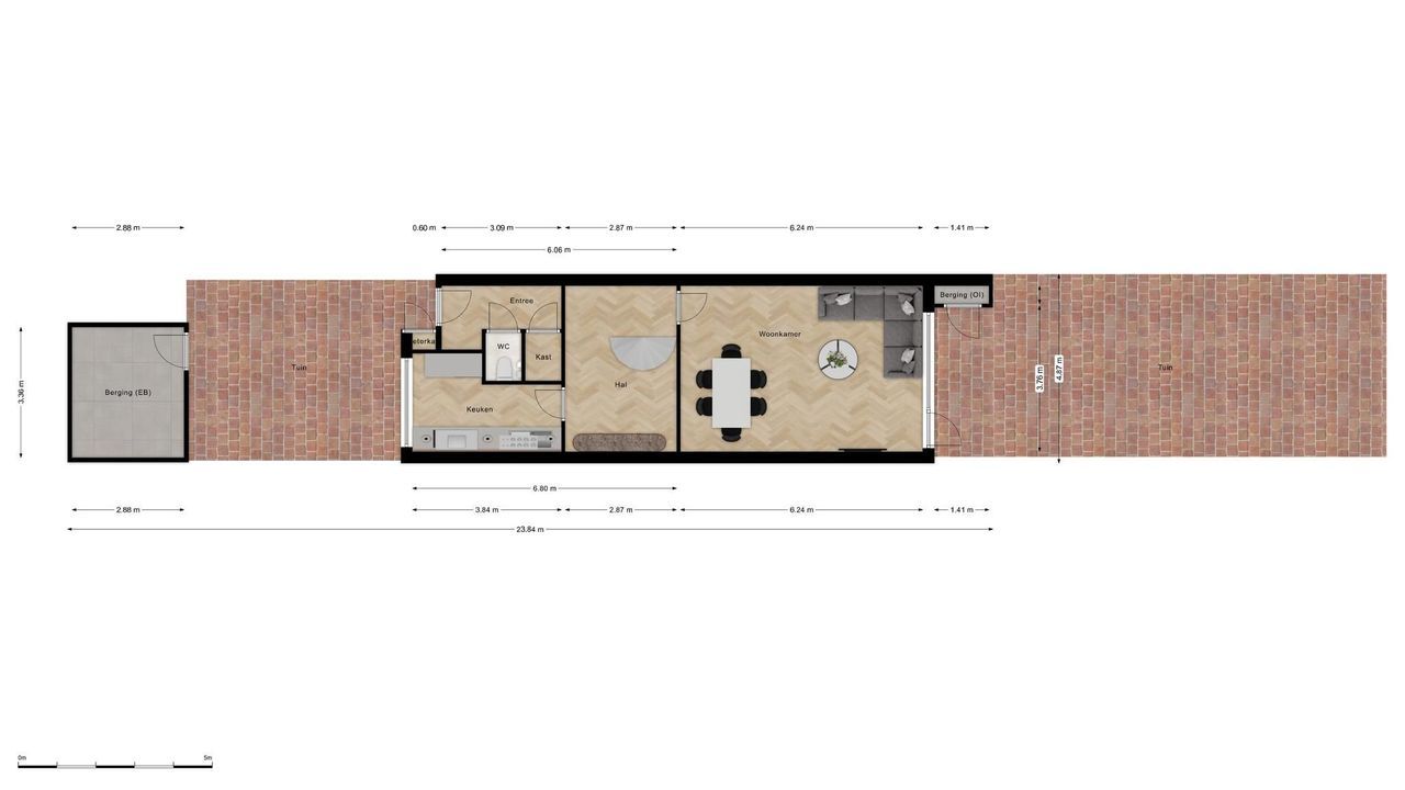 Strandschelpenbank 6, Leiden plattegrond-26