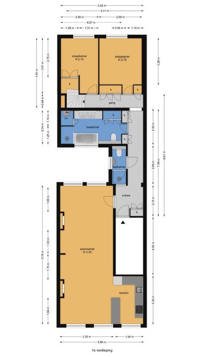 Veenkade 51, Den Haag plattegrond-40