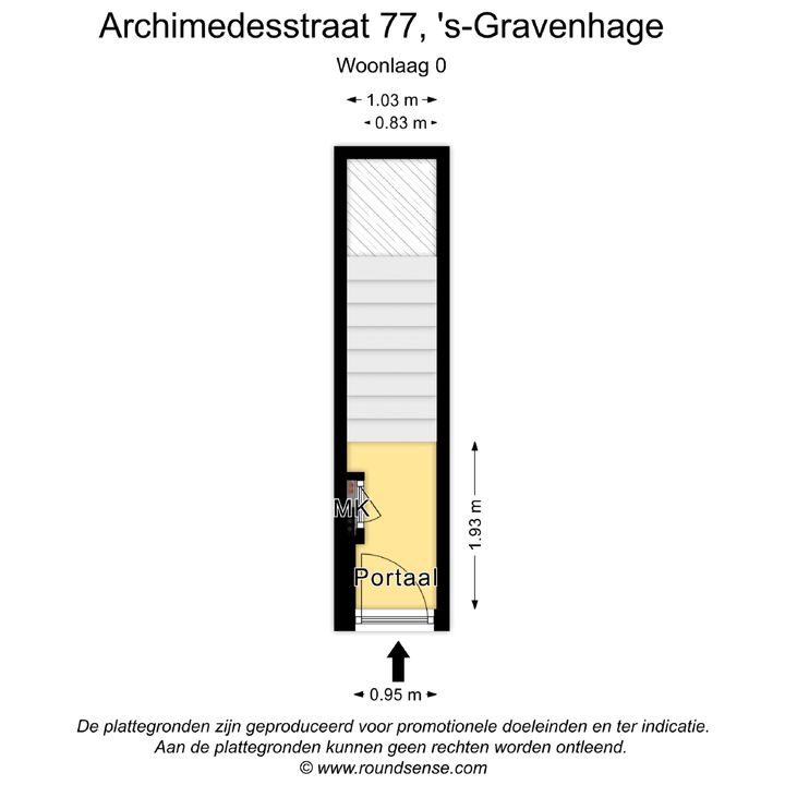 Archimedesstraat 77, Den Haag plattegrond-63